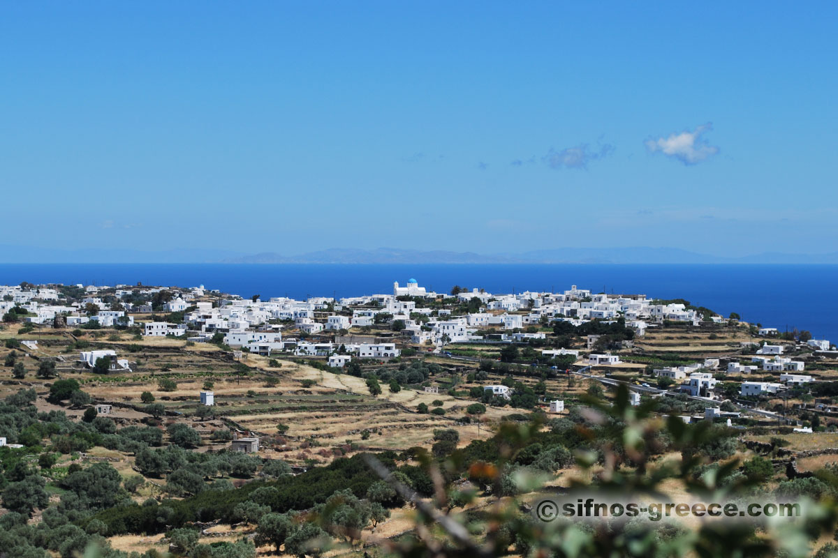 Die zentralen Dörfer von Sifnos