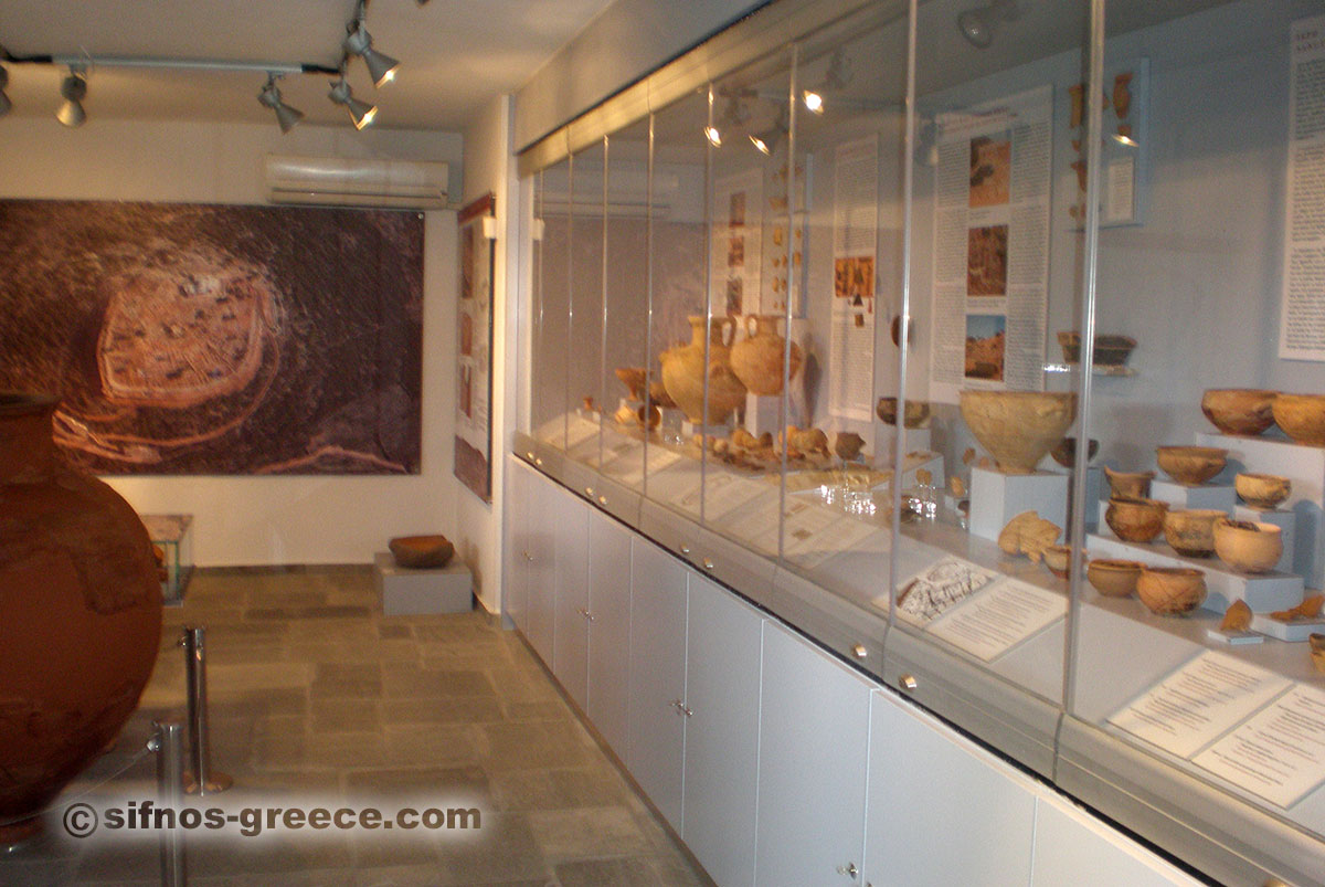 Das archäologische Museum von Agios Andreas