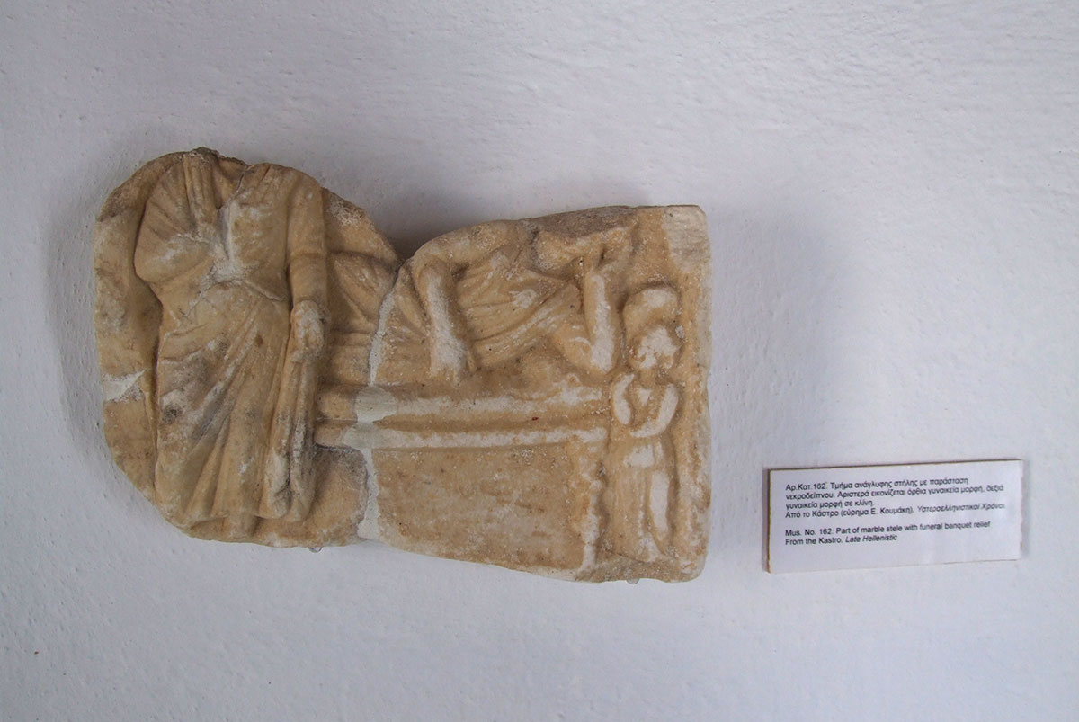 Exponate im archäologischen Museum von Sifnos