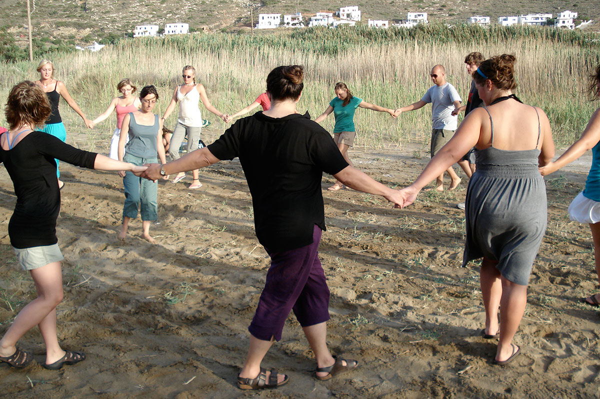 Traditionelle griechische Tanzstunden auf Sifnos