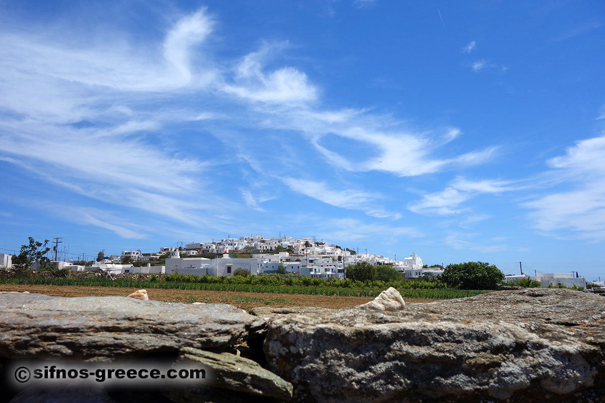 Das Dorf von Artemonas in Sifnos